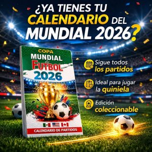 CALENDARIO BOLSILLO MUNDIAL 2026