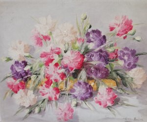 Plutarco Andjar 1958 - 18 x 24 - Flores