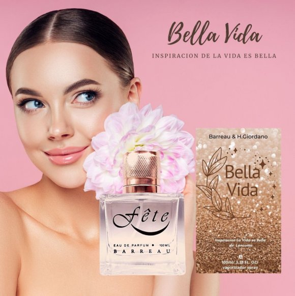 Perfume Alternativo ”Bella Vida” Inspirado en La Vida es bella 100ml