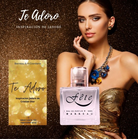 Perfume Alternativo Te Adoro inspirado en Jador de Cristian Dior