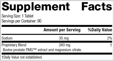 Prostate PMG 90 Tabletas