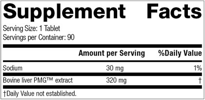 Hepatrophin PMG 90 Tabletas