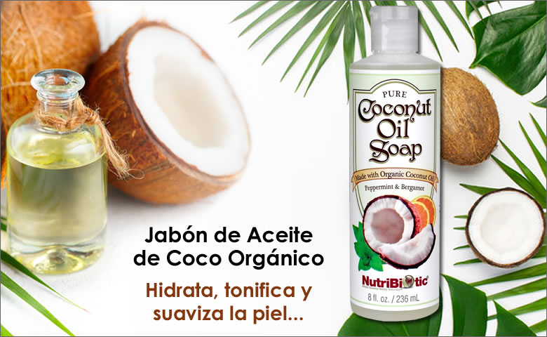 Jabón de Aceite de Coco 8 oz