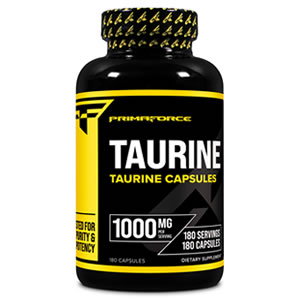 Taurina 1000 mg 180 Cápsulas
