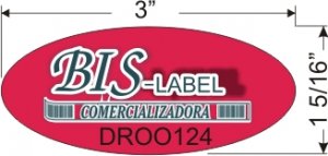 Etiquetas ovaladas