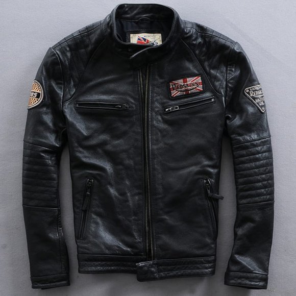 chaquetasharleydavidson: Chaqueta de cuero redskins