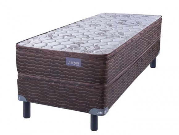 Sommier Inducol Conjunto Aural 100 x 29 x 190cm + Almohada Fibra 60/70