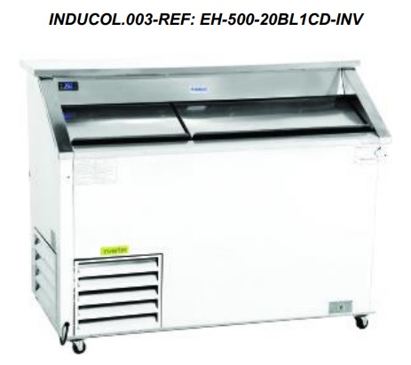 Congelador Vertical Inducol en Lamina Galvanizada de 566 Litros - INDUCOL