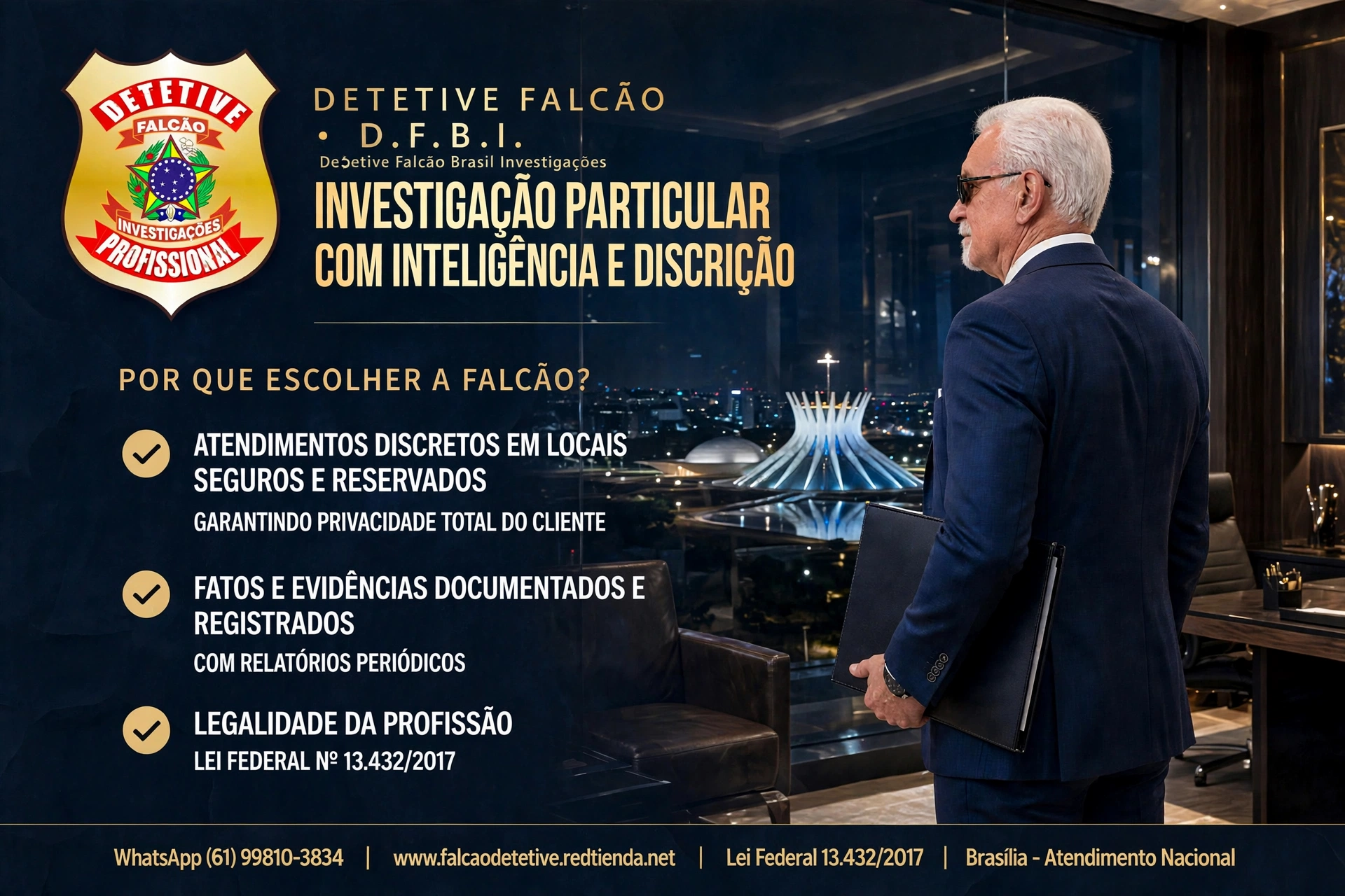 DETETIVE ESPECIALIZADO  NO BRASIL