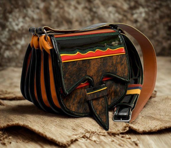 Carriel Paisa 12 Bolsillos Color Barcino