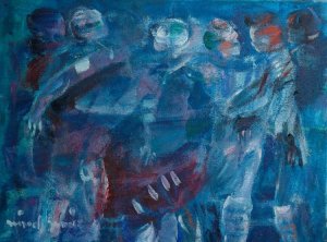 Miguel Gmez-Figuras danza de los azules