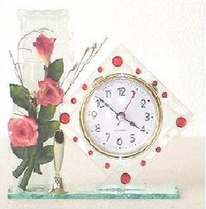 Reloj de cristal