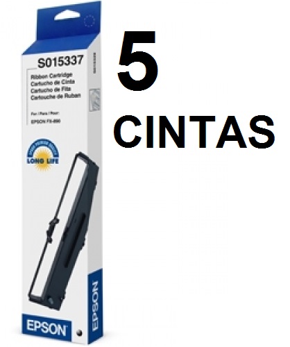 Negocio En Linea Cel591 78512314 591 75665856 Bolivia Epson S015337 Set De 5 Cintas Negras 1035