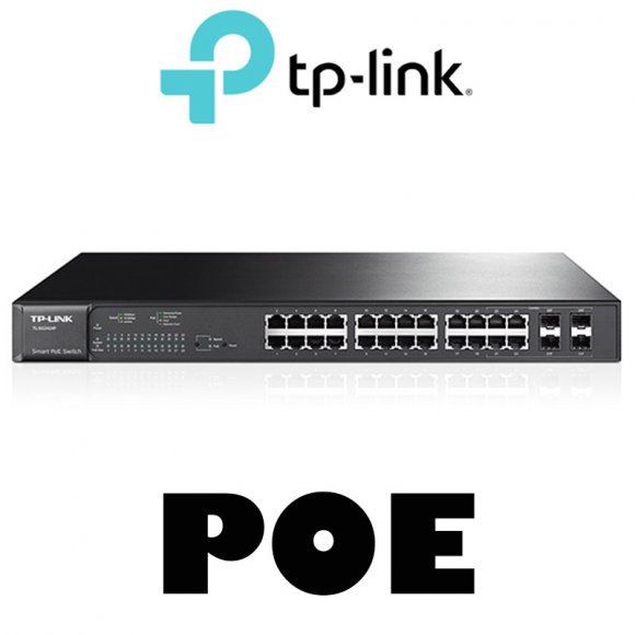 Switch gigabit inteligente de 8 puertos con 4 puertos POE TP-LINK TL-S
