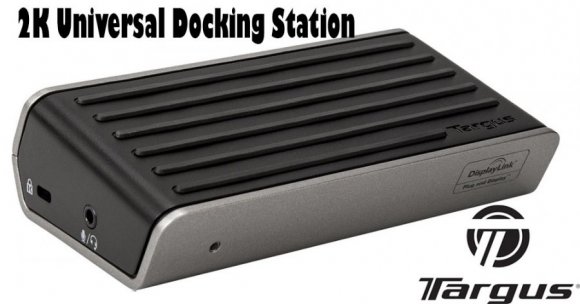 Targus DOCK120, 2K Universal Docking Station, Advanced Performance in a Small Footprint, PC, MAC ANDROID