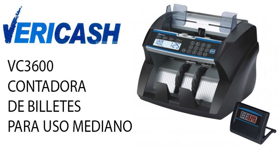 DETECTOR DE BILLETES VERICASH VC16M – PVL Tienda Virtual