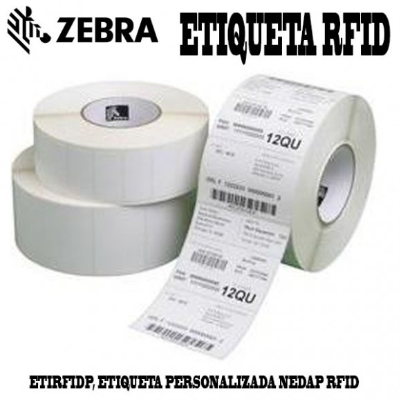 Zebra ETIRFIDP, ETIQUETA PERSONALIZADA NEDAP RFID (1 UND)