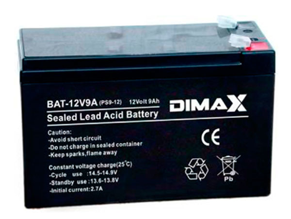 Negocio En Linea Cel591 78512314 591 75665856 Bolivia Dimax Bat 12v9a Bateria Seca 4527