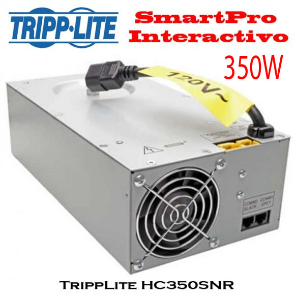 Tripp Lite HC350SNR, Inversor / Cargador de Corriente Mvil de 350W para Equipo Mdico, 120V - IEC 60601-1