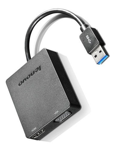 レノボ 4X90H20061 ユニバーサル USB3.0-VGA HDMIアダプター