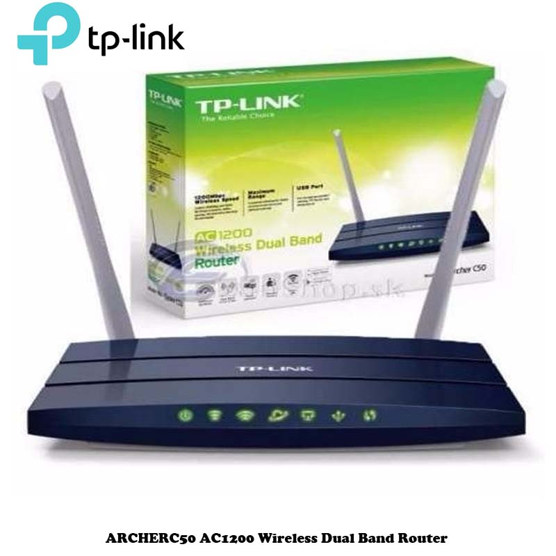 Router Inalámbrico amplificador Tplink Banda Dual Wifi Archer C50