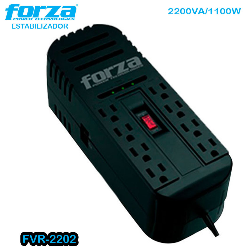 Estabilizador de corriente Forza Power Technologies FVR-2202 8
