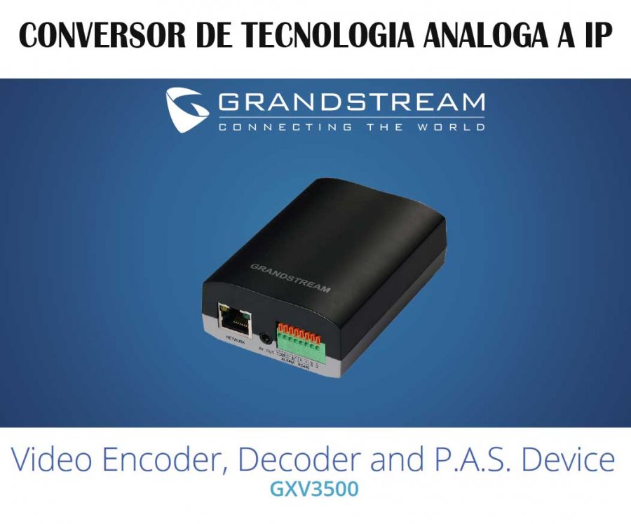 Negocio En Linea Cel591 78512314 591 75665856 Bolivia Grandstream Gxv3500 Conversor De 9532