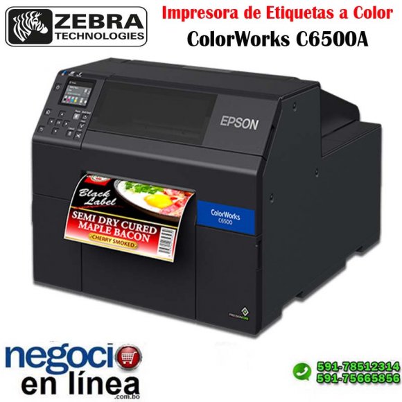 Negocio En Linea Cel591 78512314 591 75665856 Bolivia Epson Colorworks Cw C6500a Impresora 2929