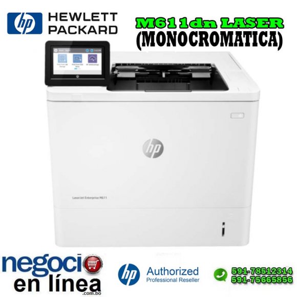 Negocio En Linea Cel591 78512314 591 75665856 Bolivia Hp Laserjet Enterprise M611dn Printer 5500