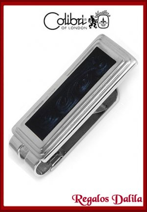 Sujeta Dinero de Metal y Esmaltado