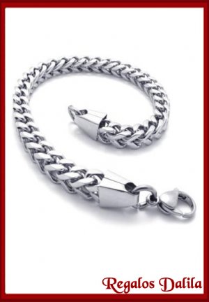 Pulsera Acero Quirurgico Modelo Espiga