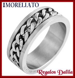 Anillo Plateado Morellato Italy