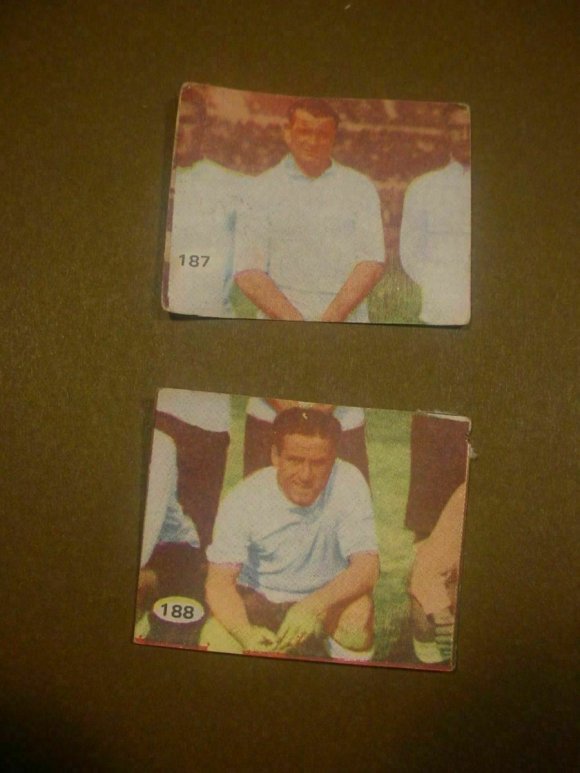 First World Cup Soccer 1930 Original Rookie Card 2 cards Nasazzi & Scarone